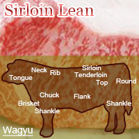 Japanese Beef Sirloin Lean