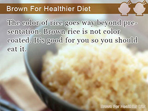 [ Brown Rice Diet ]