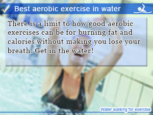 How many calories are burned by doing water aerobics?