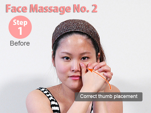 facial massage initial