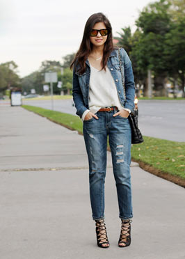 Jean Jacket Outfits For Girls