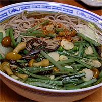 Sansai Soba Noodle Soup
