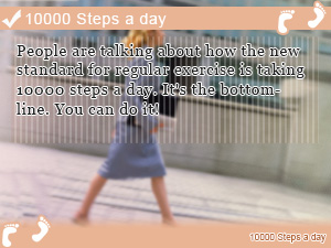10000 Steps a day