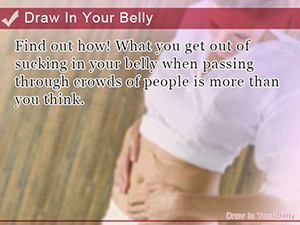 Draw In Your Belly