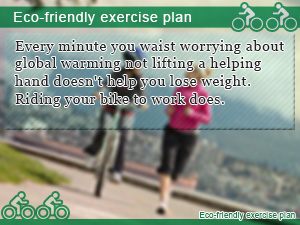 Eco-friendly exercise plan