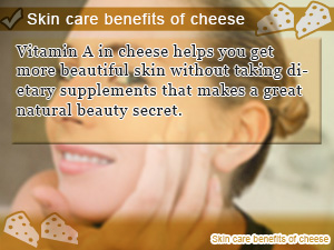 Skin care benefits of cheese