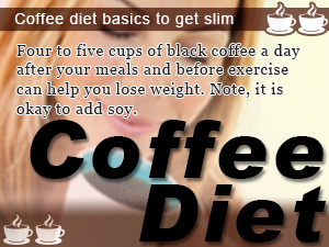 Coffee diet basics to get slim