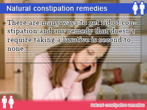 Natural constipation remedies