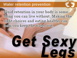Water retention prevention
