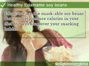 Healthy Edamame soy beans