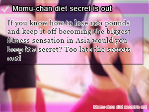 Momu-chan diet secret is out