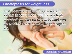 Gastroptosis for weight loss