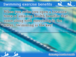 Swimming exercise benefits