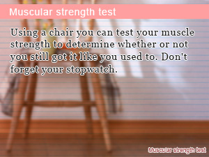 Muscular strength test