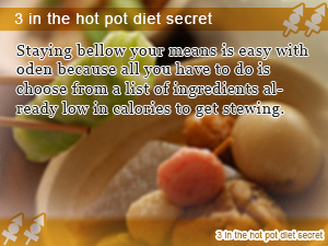 3 in the hot pot diet secret
