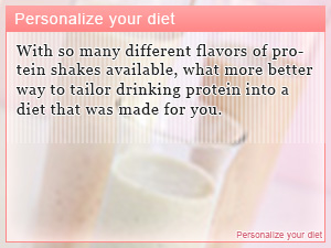 Personalize your diet