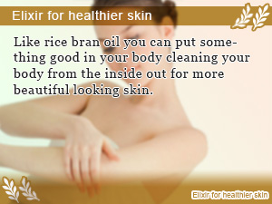 Elixir for healthier skin