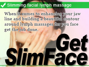 Slimming facial lymph massage