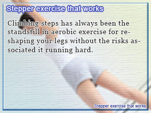 Step pelvic area exercise