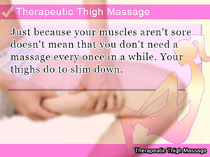 Therapeutic Thigh Massage