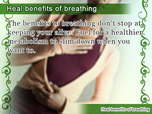 Heal benefits of breathing