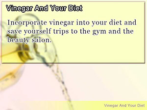 Vinegar And Your Diet