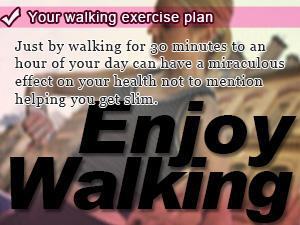 Your walking exercise plan