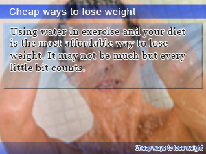 Cheap ways to lose weight