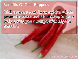 Benefits Of Chili Peppers
