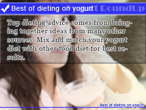 Best of dieting on yogurt