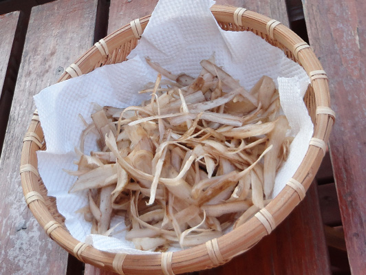 Leave out to dry burdock