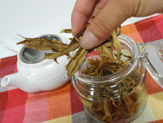 pinch dry burdock