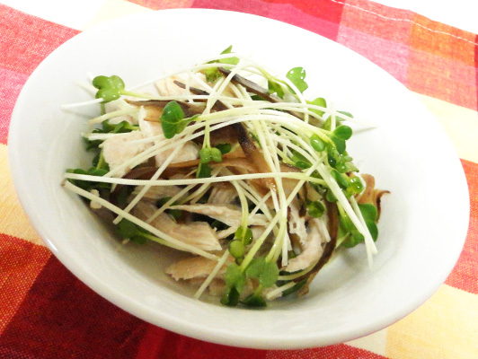 natto okura and burdock root