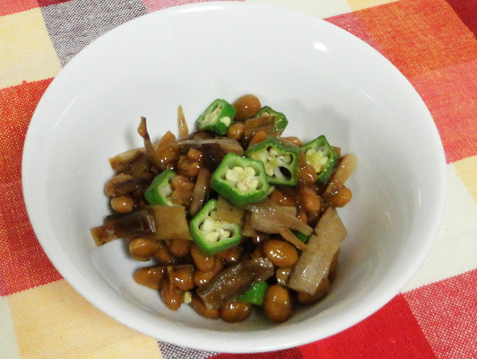 Chicken and burdock root salad