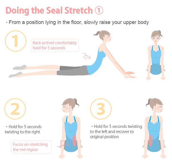 how to do the seal stretch