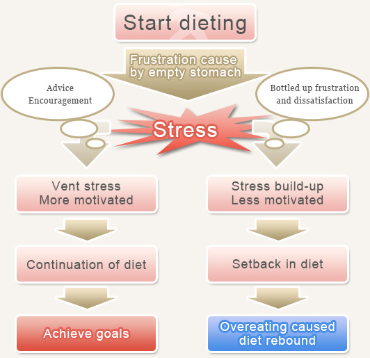 how stress affect your diet