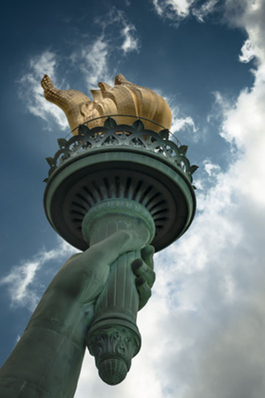 statue of liberty torch