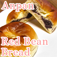 anpan japanese red bean bread