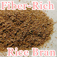 Fiber-Rich Japanese Rice Bran