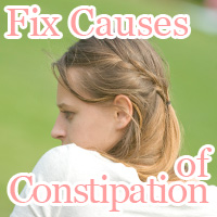 fix causes of constipation