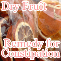 remedy for constipation dry fruit