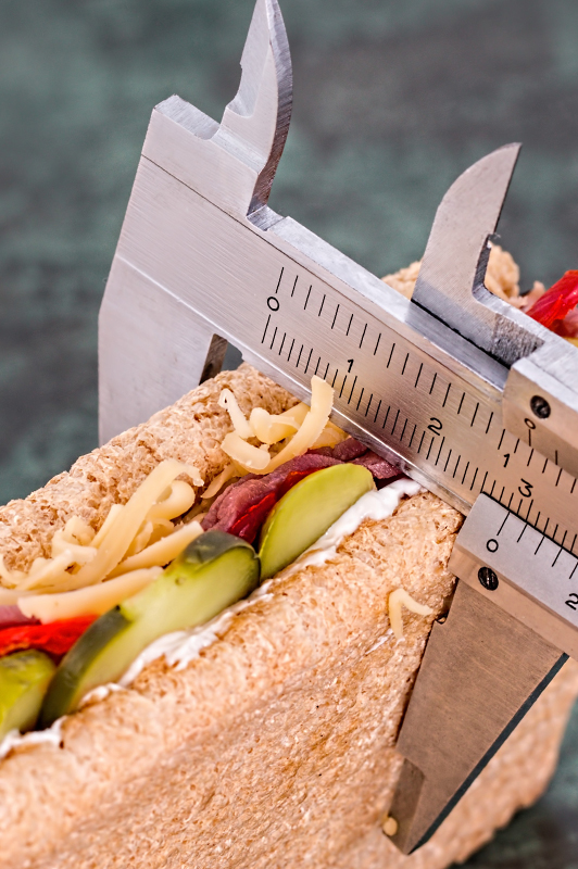 measuring sandwich