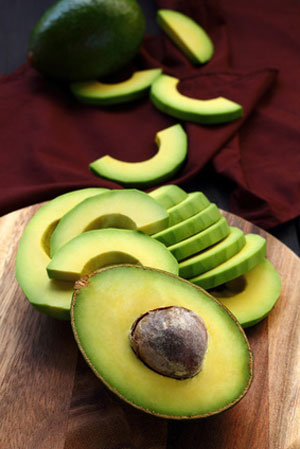 trail of avocadoes