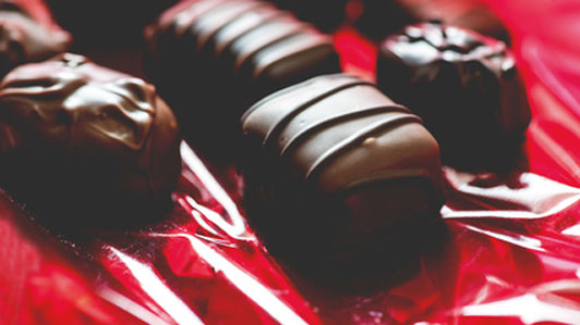 close up chocolates
