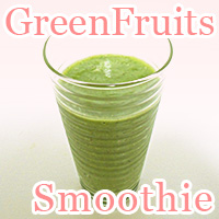 green fruits smoothie