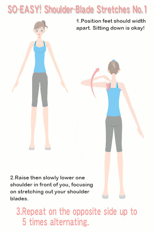 3 Good Morning Stretches To Loosen Up Your ShoulderBlades Slism