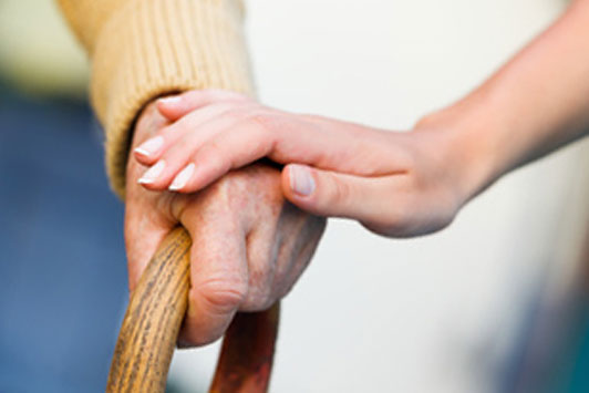 helping hand for elderly