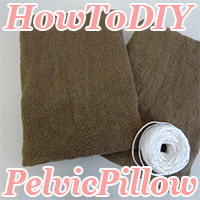 how to diy pelvic pillow