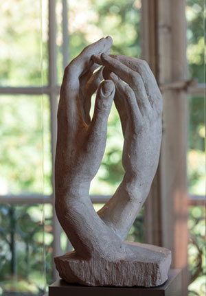 hands sculpture