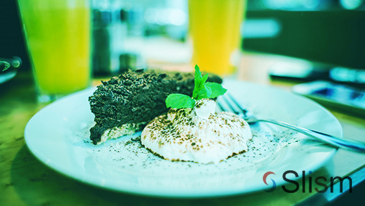 plate with food